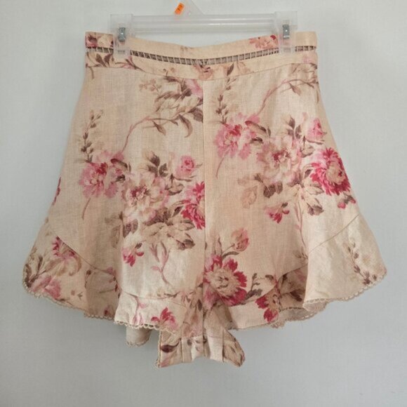 Zimmermann Corsair Flutter Shorts Size 0 XS b94 - Picture 2 of 12